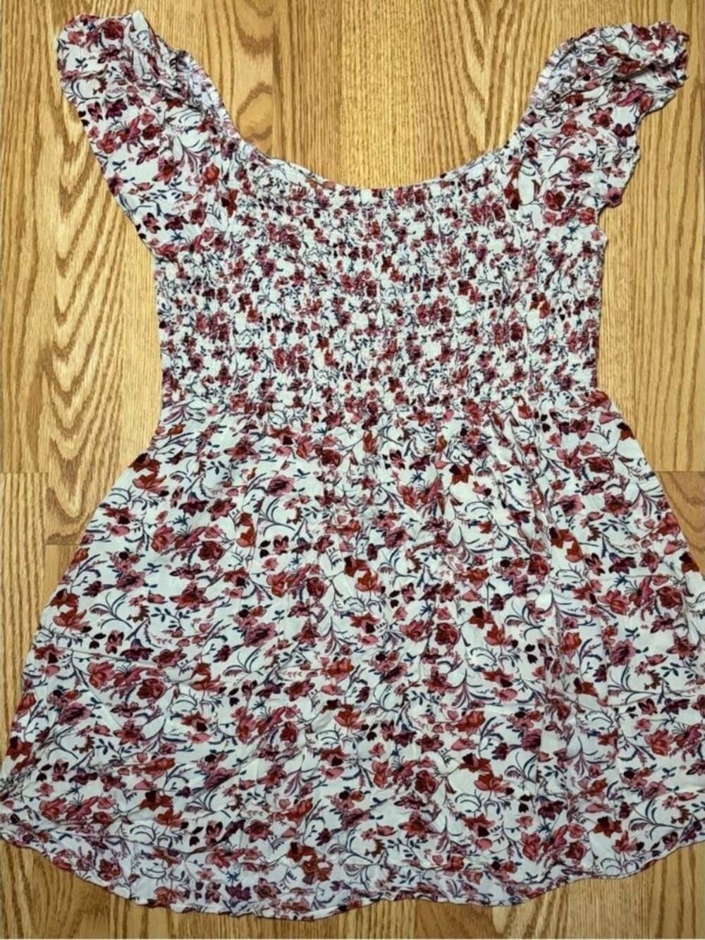 Smocked Mini Dress - Picture 1 of 1